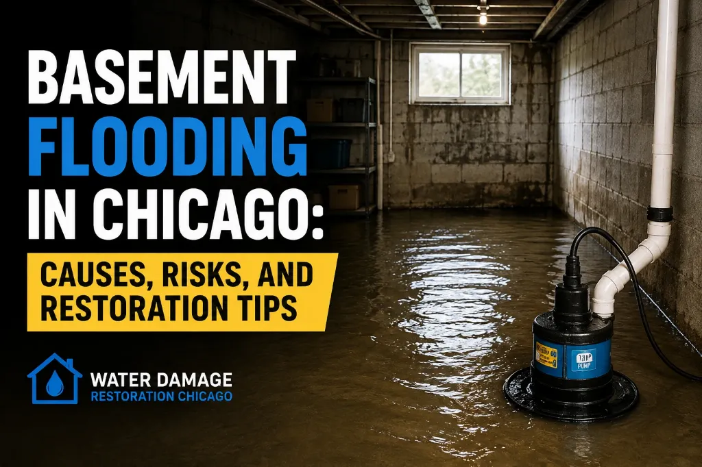Basement Flooding in Chicago: Causes, Risks, and Restoration Tips