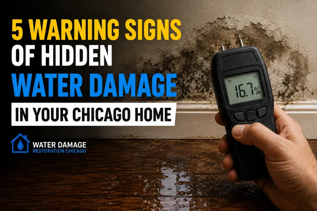 5 Warning Signs of Hidden Water Damage in Your Chicago Home