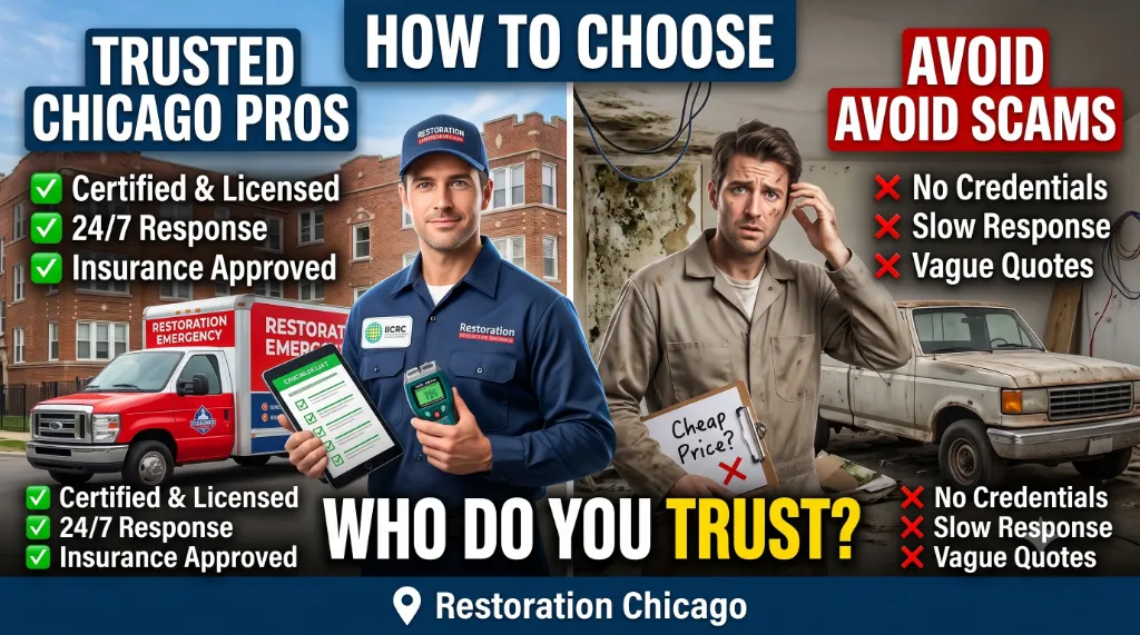 How to Choose a Water Damage Restoration Company in Chicago