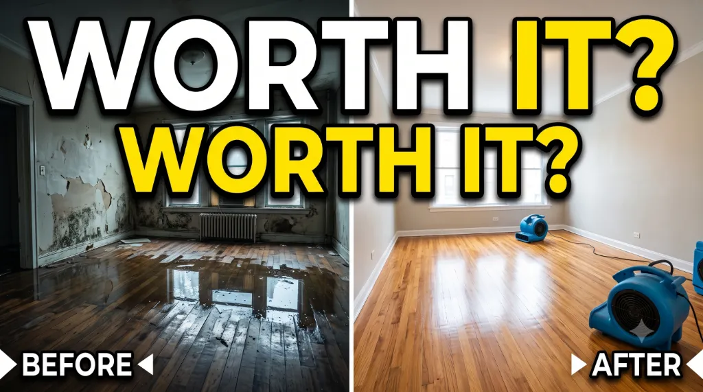 Is Water Damage Restoration Worth It? | Chicago Homeowner Guide